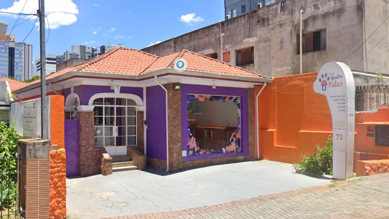 creche para cachorro chale quatro patas