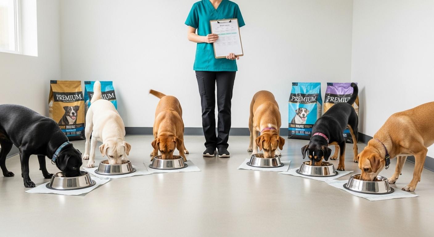 Alimentação na Creche para cachorro